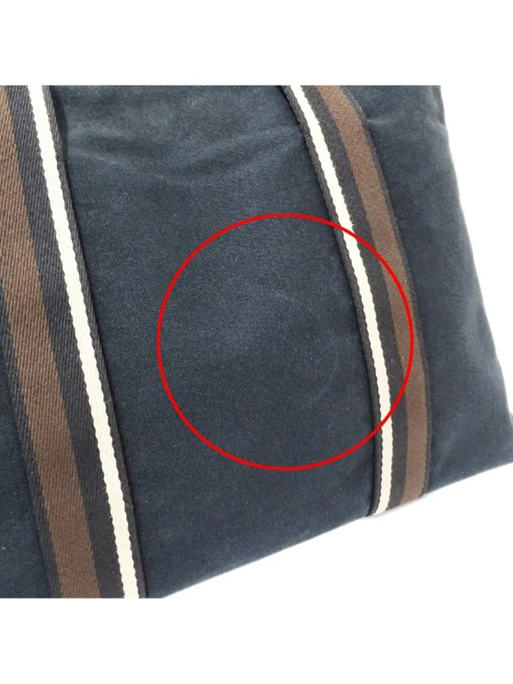 Hermes Tote Troca Horizontal MM Canvas Black